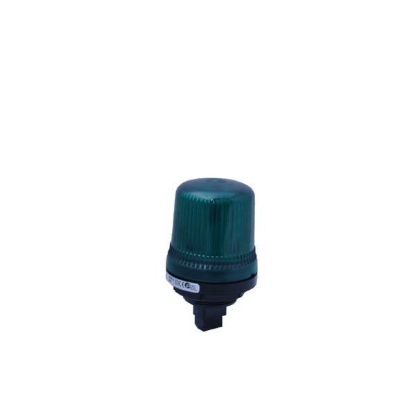 B100LDA030B.4 E2S  LED Beacon B100LDA  24vDC 4:GREEN Permanent IP65 10-30vDC iø37 Panel Mount